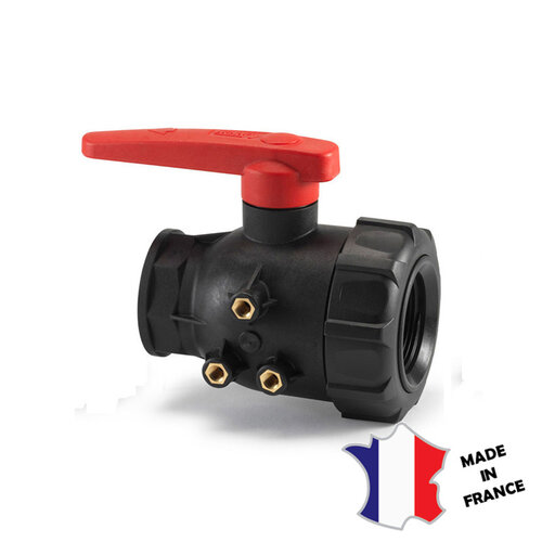 GILAC Vanne 70 L/min avec raccord pour bacs grands volumes 310 L à 500 L | 210(l)x95x125mm