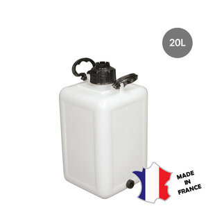 GILAC 3x Bonbonne 20 L + bouchon vidange | blanc GILAC 3x Bonbonne 20 L + bouchon vidange | blanc