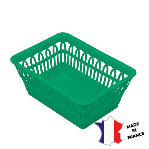 GILAC Corbeille à pain | blanc | 305(l)x220x120mm | Lot de 5 Corbeilles