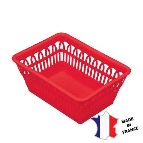 GILAC Corbeille à pain | blanc | 305(l)x220x120mm | Lot de 5 Corbeilles