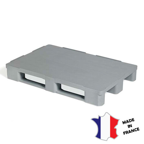 GILAC Palette pleine hygiène 1200(l)x800161mm | gris