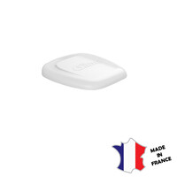 Couvercle pour support sac 120 L | blanc | 530(l)x484x76mm