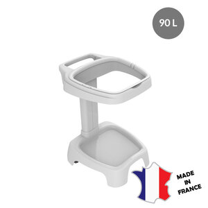 GILAC Support sac 90 L sous plan de travail | 640(l)x500x750mm