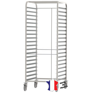 Sofinor Echelle à plaques ou filets | Inox | 20 etages | 662(l)x812x1775mm | avec barre d'arret Sofinor Echelle à plaques ou filets | Inox | 20 etages | 662(l)x812x1775mm | avec barre d'arret