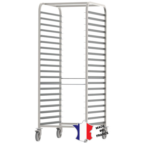 Sofinor Echelle à plaques ou filets| Inox | 20 etages | 662(l)812x1775mm | roulettes polyamide Sofinor Echelle à plaques ou filets| Inox | 20 etages | 662(l)812x1775mm | roulettes polyamide