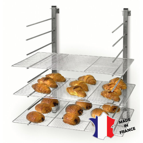 Sofinor Echelle murale repliable | Inox | 8 bras | 700x400