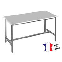 Table mixte de découpe | centrale | dessus polethylene | 1000(l)x700x900mm