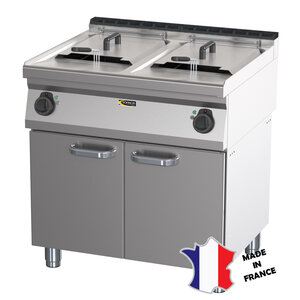 Sofinor Friteuse électrique sur meuble 2 portes | 2x 17 litres | 800(l)x723x908mm | 2x 13,5kW Sofinor Friteuse électrique sur meuble 2 portes | 2x 17 litres | 800(l)x723x908mm | 2x 13,5kW