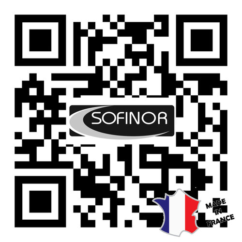 Sofinor WI-PLATE Meuble Connecté | Meuble inox sur roulettes avec support tablette