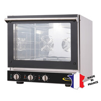 Four électrique 230V | 2 moteurs 3,6kW non reverse | Grill 0,7kW | 4 niveaux | 580(l)x650x570mm