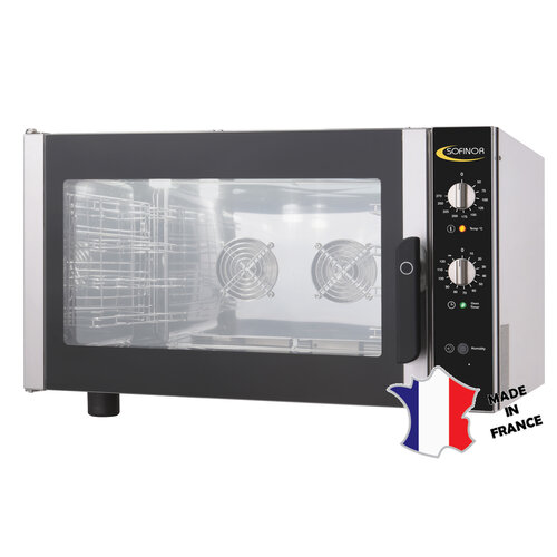 Sofinor Four électrique GN1/1 230V | 2 moteurs 3,6kW reverse | 4 niveaux | humidification | 860(l)x750x560mm