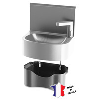 Lave-Mains | Commande Fémorale Monobloc | 480(l)x360x470mm
