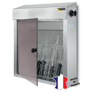 Sofinor Armoire Desinfection | 25 Couteaux | 580(l)x150x646mm | avec Panier