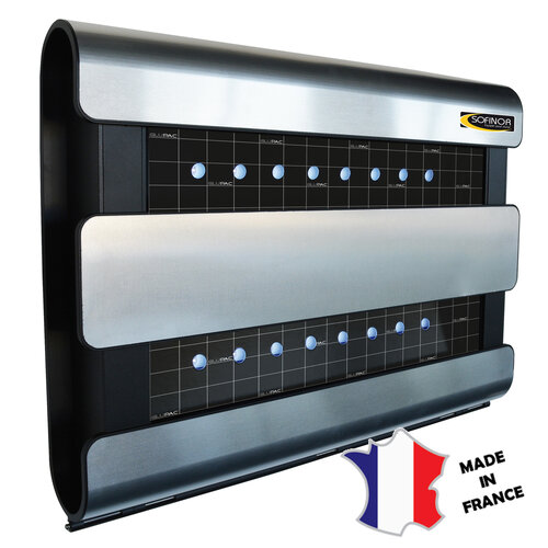 Sofinor Destructeur d'Insectes à Glu à Led 45W | 120m² | 500(l)x75x360mm