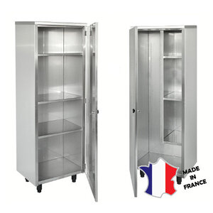 Sofinor Armoire de Rangement | 1200(l)x600x1805mm | 2 Portes Battantes | 3 Étagères Serrures et Poignées Sofinor Armoire de Rangement | 1200(l)x600x1805mm | 2 Portes Battantes | 3 Étagères Serrures et Poignées