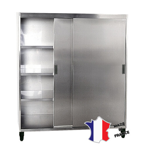 Sofinor Armoire de Rangement Haute | 2 Portes Coulissantes | 1200(l)x600x1805mm Sofinor Armoire de Rangement Haute | 2 Portes Coulissantes | 1200(l)x600x1805mm