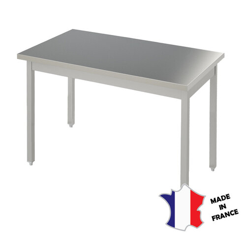 Sofinor Table Démotable | INOX | Centrale | Plusieurs Longueurs 700xHT900mm | Pieds Carrés Sofinor Table Démotable | INOX | Centrale | Plusieurs Longueurs 700xHT900mm | Pieds Carrés