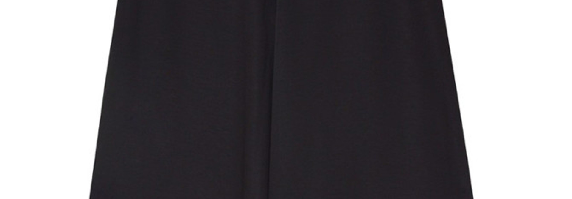 Nourin wide satin pant Black