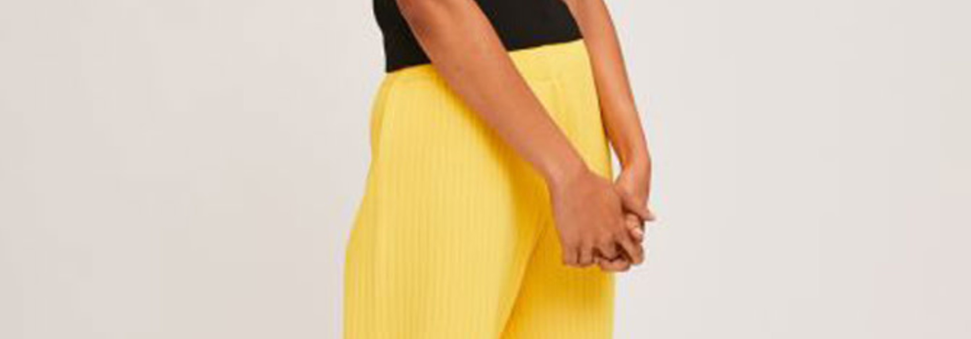 Gaëlle knitted pant Yellow