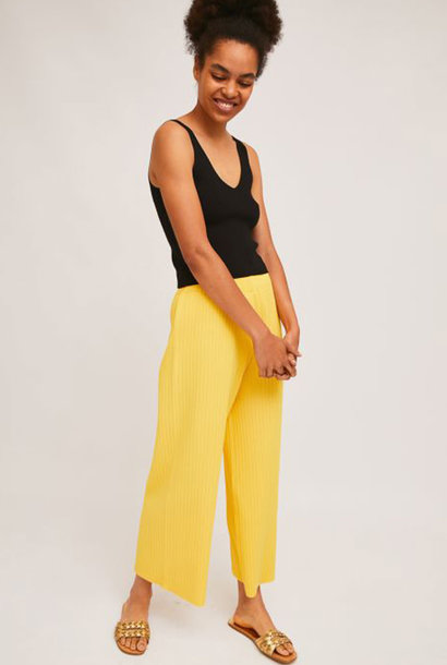 Gaëlle knitted pant Yellow