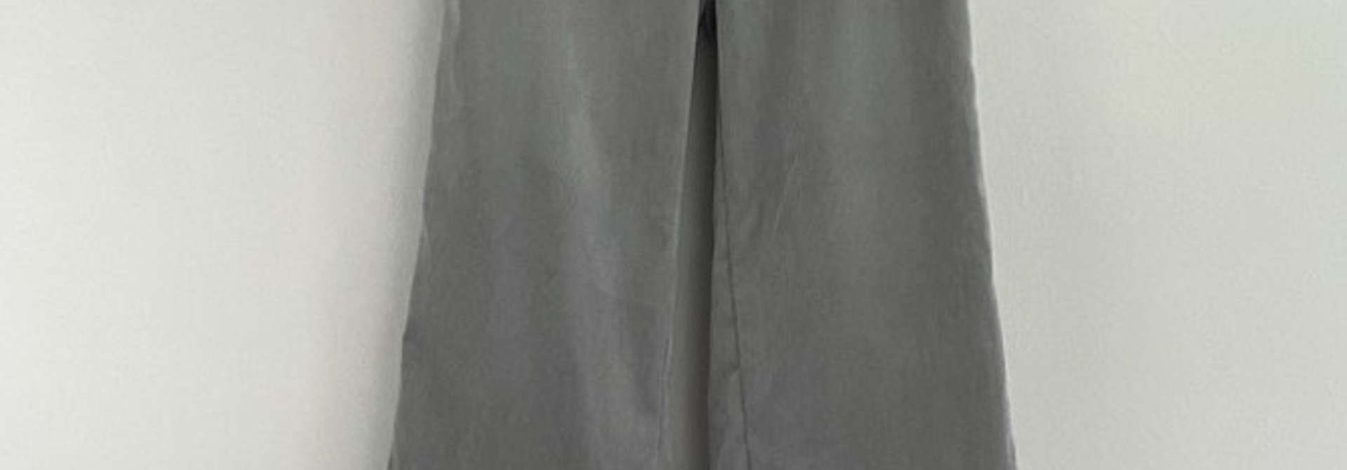 Charro corduroy wide pant Grey