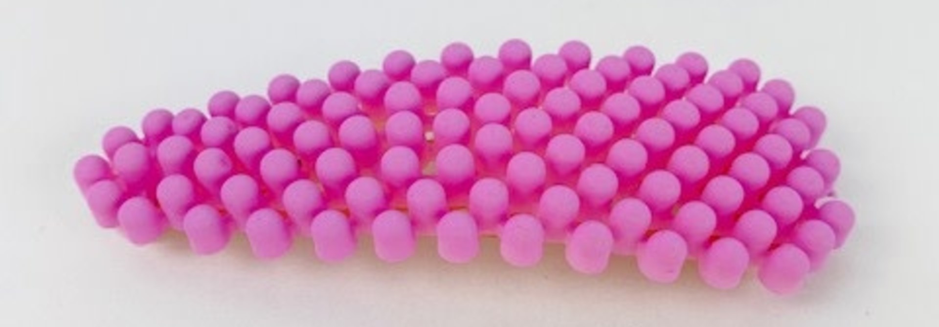 Boleaux V-style hairclip Fushia