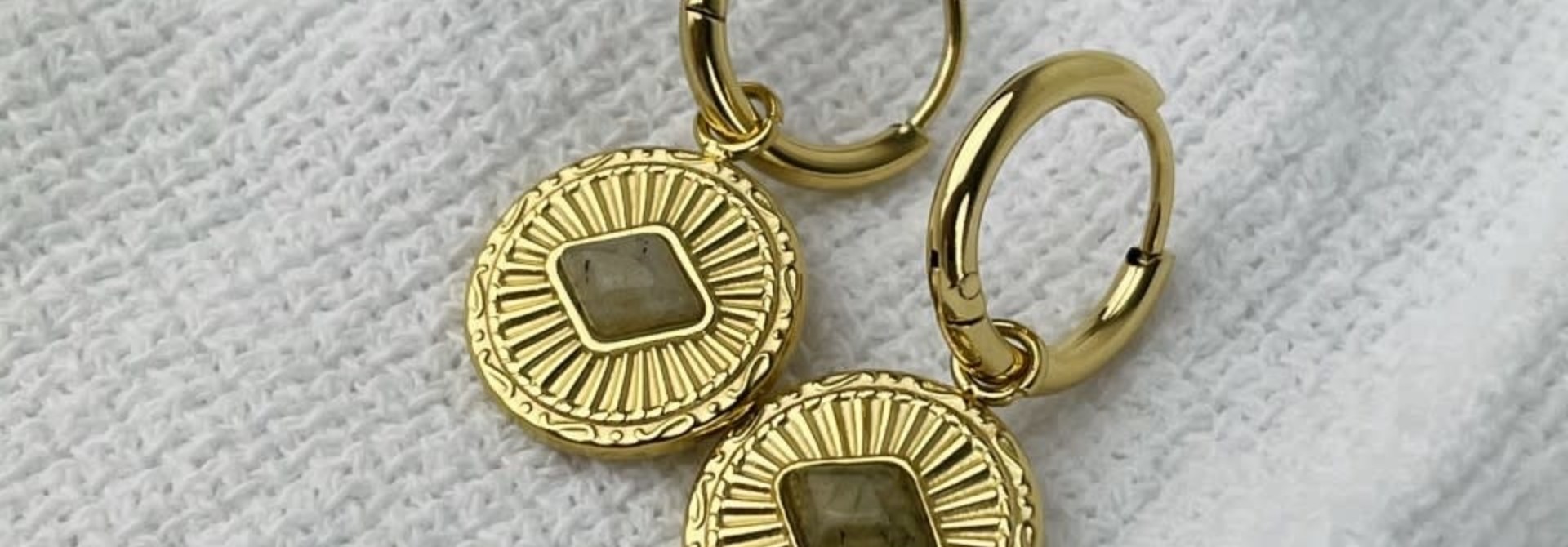 Leres earrings Taupe