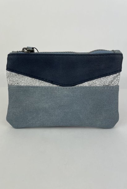 Nalla spark zip wallet Denim