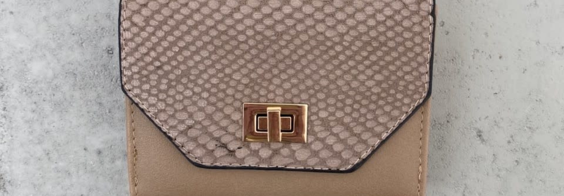 Manon wallet Taupe