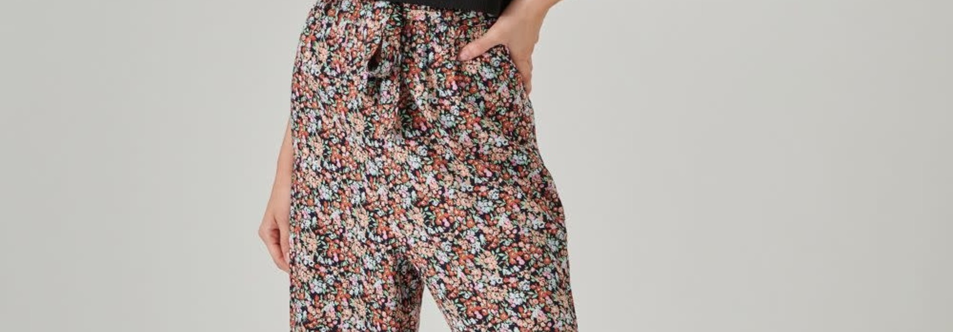 Sofera wide pant Flower