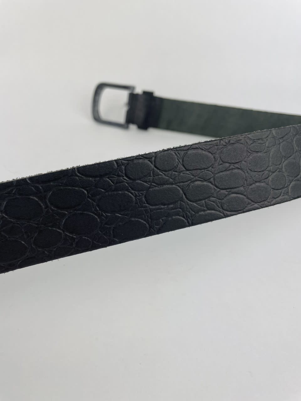 Crolette leather belt Black-2