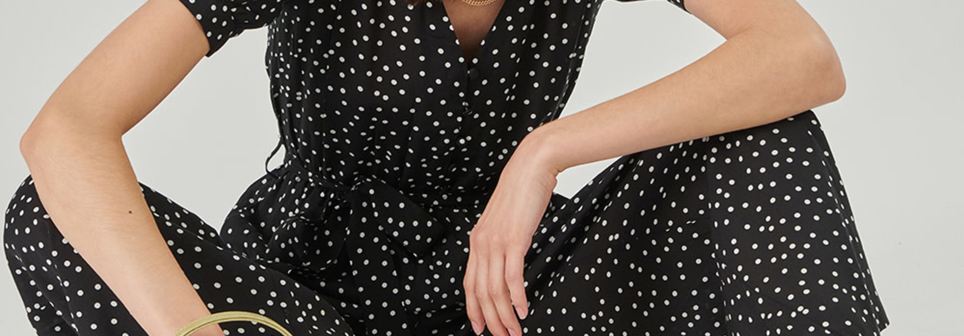 Mundo jumpsuite Black Dots