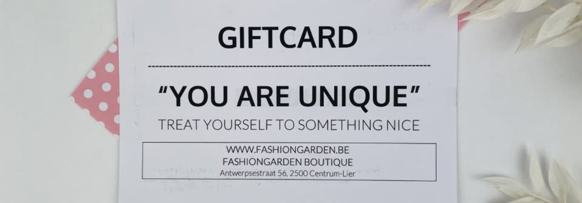 Giftcard 15 euro