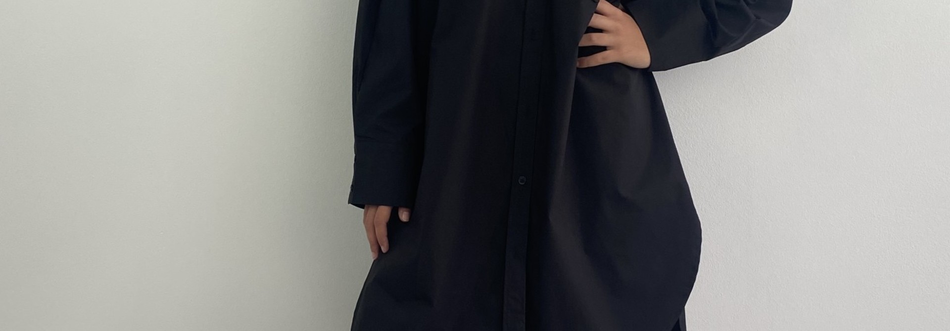 Andrea oversized shirt Black