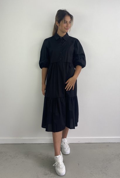 Beth urban shirtdress Black