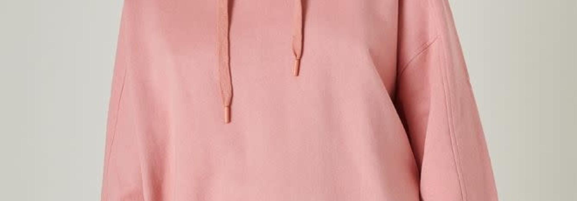 Katiya oversized hooded sweater Rose