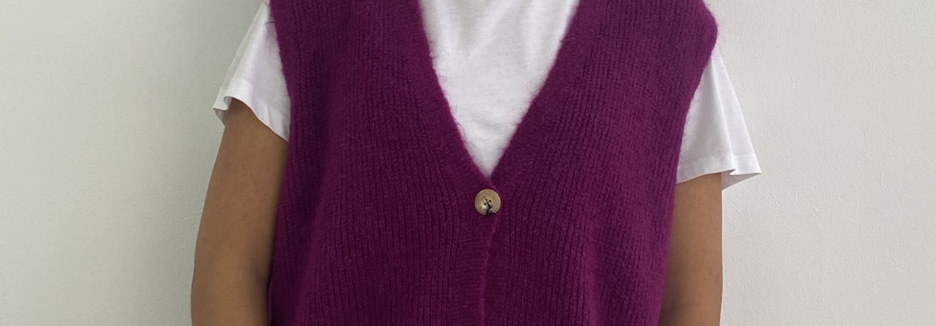 Danelle buttom-up debardeur Purple