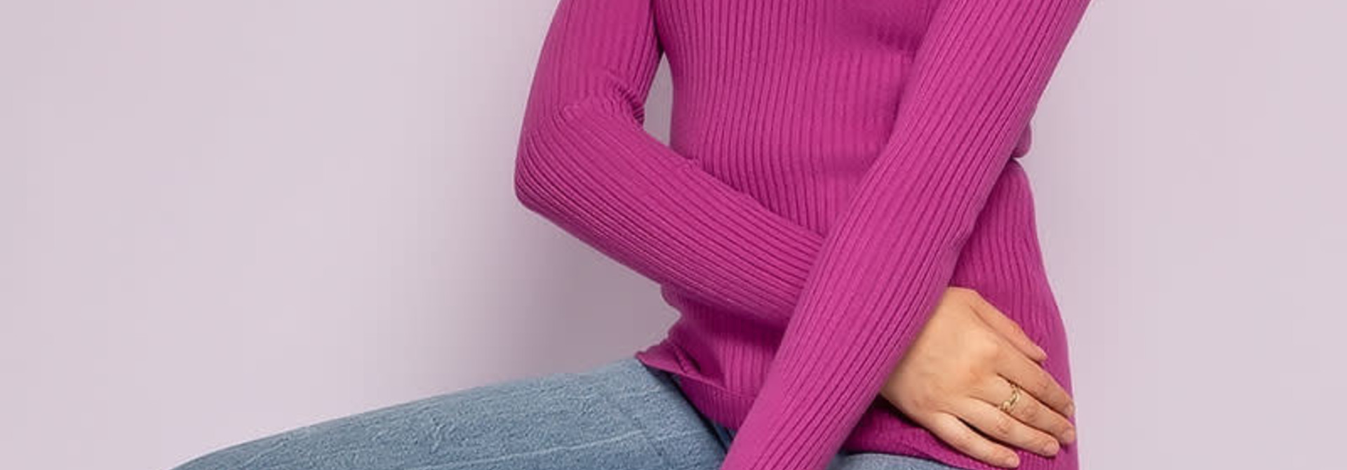 Chevelle essentail turtleneck Mauve