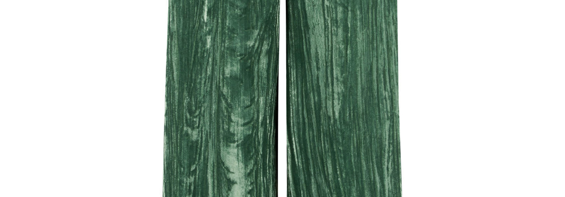 Lexi chrushed velvet wide pant Green