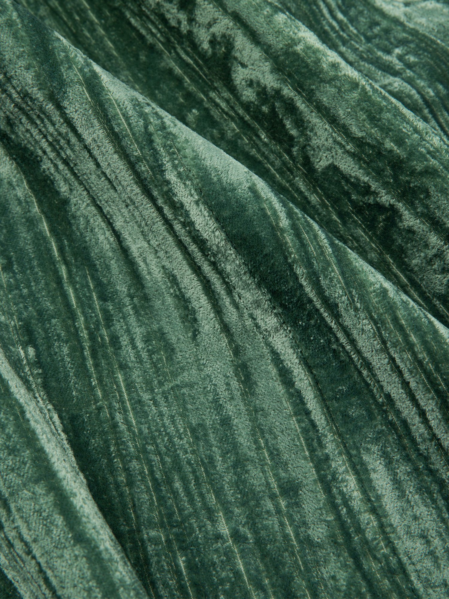 Lexi chrushed velvet wide pant Green-2