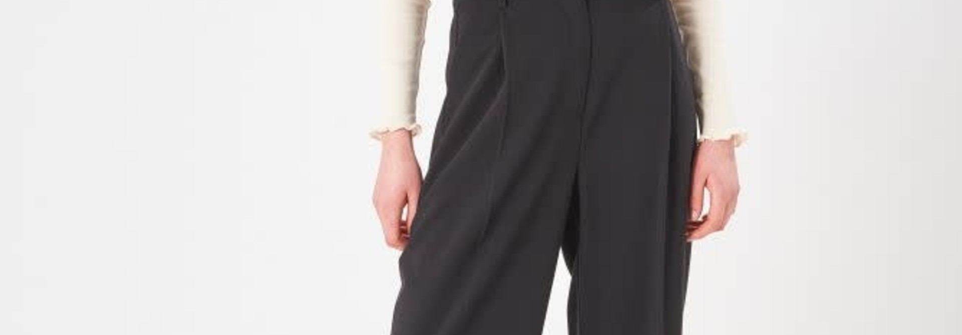 Jean classic dandy trouser Black
