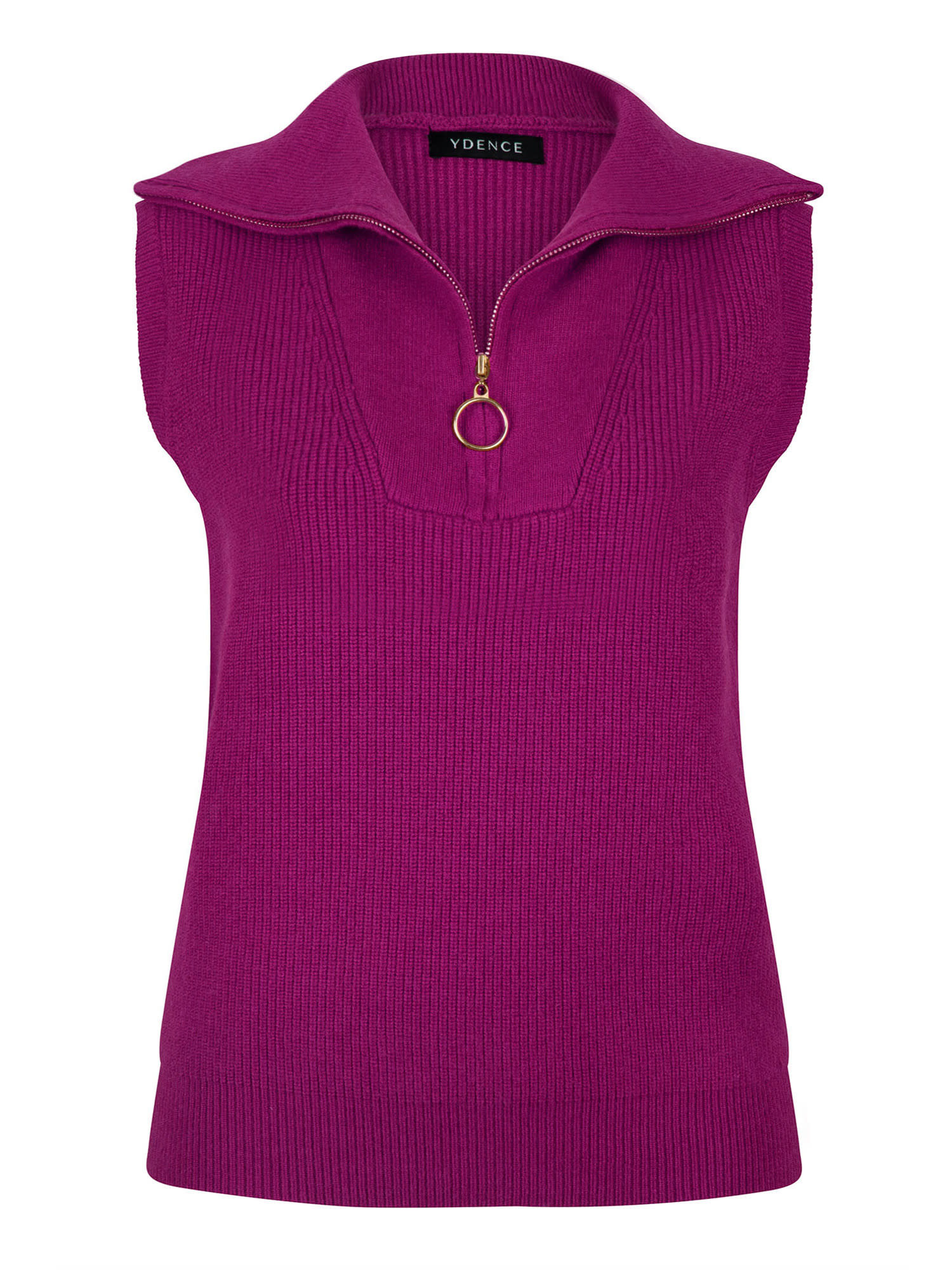 Opal sleeveless sweater Purple-2