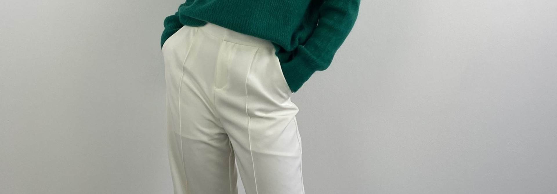 Malbec wide pant White