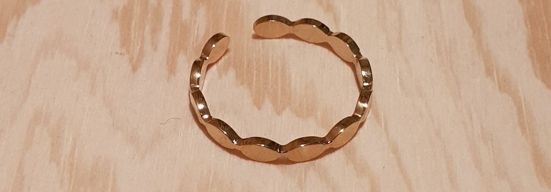 Simple oval chain ring