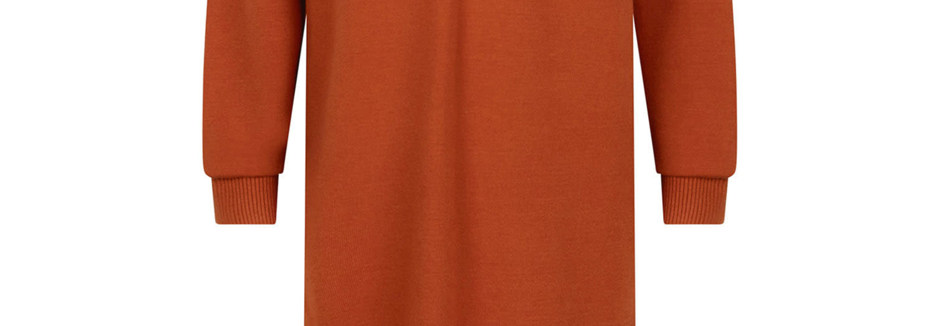 Paulina knitted dress Rust