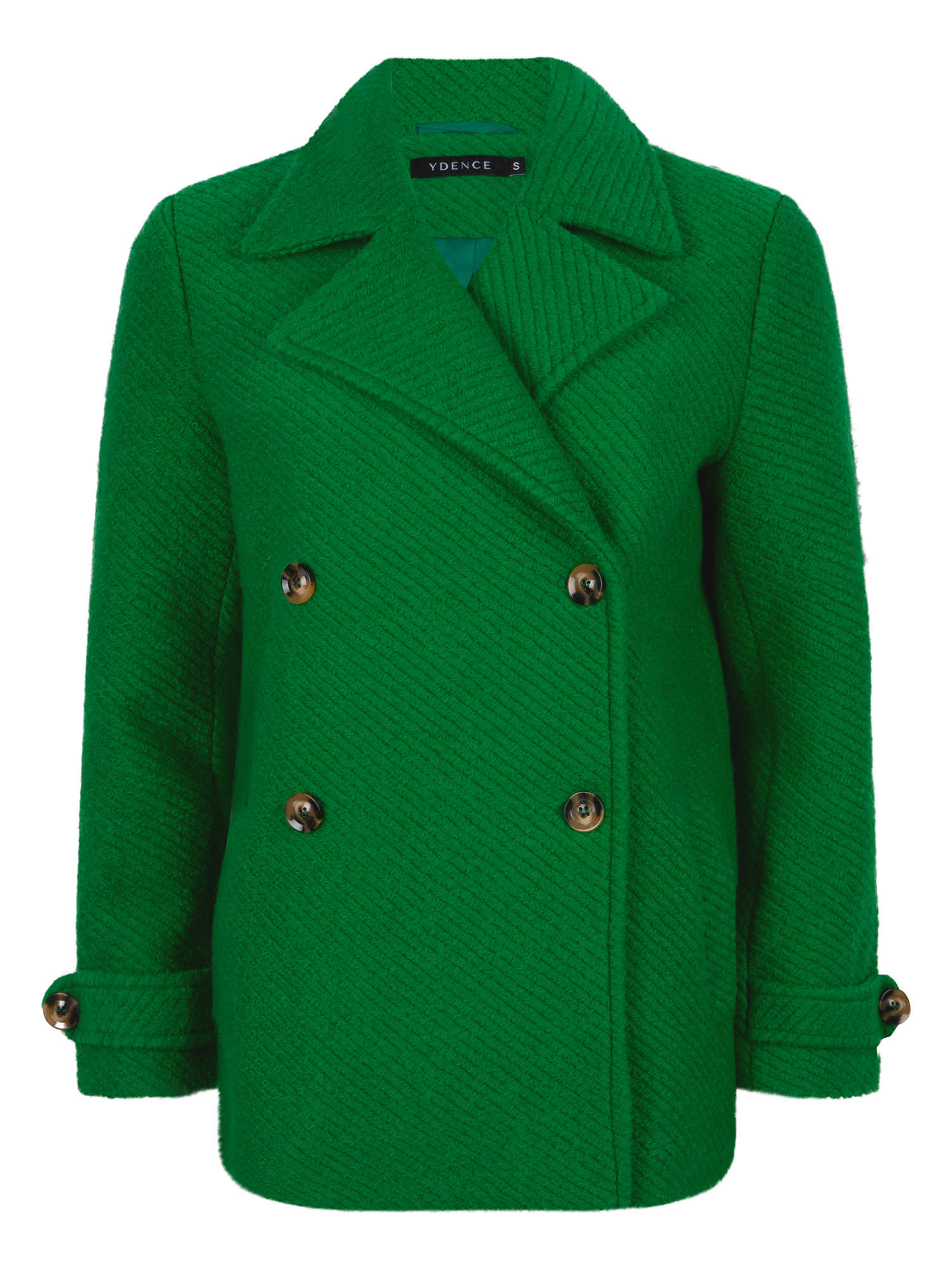 Livia classic coat Green-2