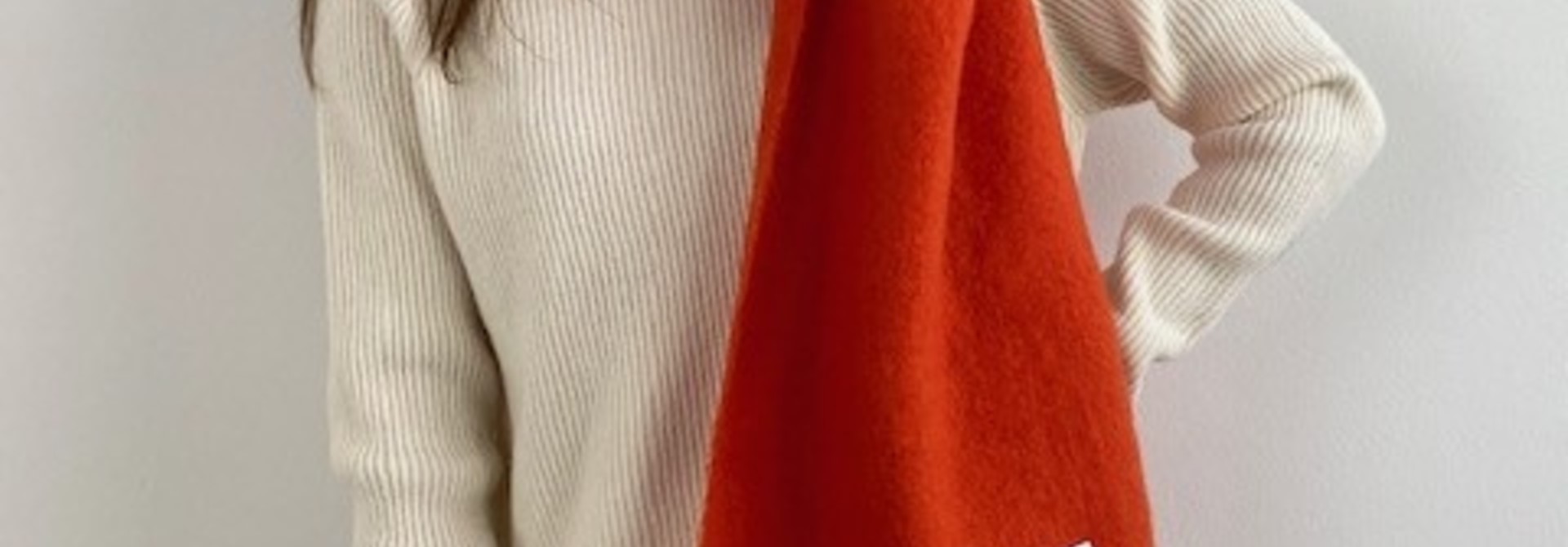 "Stay cool" scarf Orange