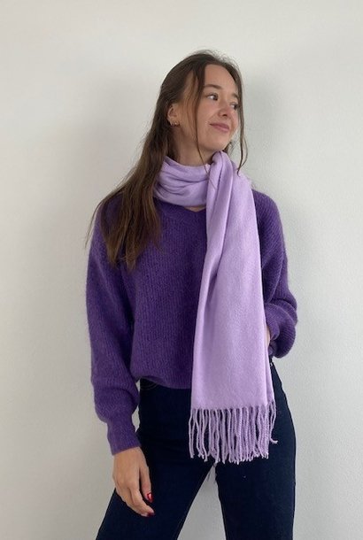 Lana fine essential scarf Lila