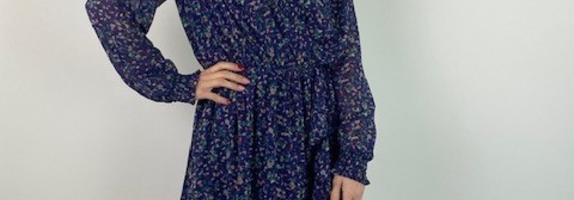 Suelin ruche dress Purple