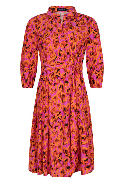 Aline midi dress Orchid Rose